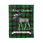 Tartan Blanket With Moose Clan Douglas Green Plaid Blanket Tartan Plaid Fleece Blanket, Christmas Blanket, tartan blanket, plaid blanket, red plaid blanket, buffalo plaid blanket, green plaid blanket, plaid fleece blanket, blue plaid blanket, red tartan blanket, tartan plaid blanket, black and white plaid blanket, christmas plaid blanket, orange plaid blanket, tartan plaid throw blanket, pink plaid blanket, brown plaid blanket, buffalo check blanket
