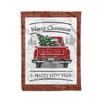 Tartan Blanket Vintage Red Truck with Christmas Tree Family Scottish Clan Hepburn Modern plaid blanket, red plaid blanket, buffalo plaid blanket, green plaid blanket, plaid fleece blanket, blue plaid blanket, red tartan blanket, tartan plaid blanket, black and white plaid blanket, , christmas plaid blanket, orange plaid blanket, tartan plaid throw blanket, pink plaid blanket, brown plaid blanket, buffalo check blanket