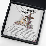 Love Dancing Necklace - Mom Necklace Gift, To My Badass Mom Neckalce, Funny Gift For Mom On Mother's Day Necklace