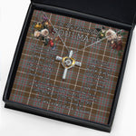 To My Beautiful Soulmate Necklace In Your Eyes I Have Found My Home Clan MacIntyre Weathered Tartan Cross Dancing Necklace
