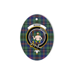 Wood Scottish Clan Plaid Ornament Gift. Christmas Tree Ornament Wood Clan Tartan Ornament,  ceramic ornament, personalized christmas ornaments, christmas tree ornaments, christmas door decorations, Plaid Ornament, Tartan Ceramic Ornament