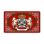 Doormat - Welcome Mat Scottish Drummond Tartan Door Mat, Plaid Doormat