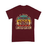 Vintage 1960 Limited Edition 61 Year Old Birthday Gifts 61st Birthday Shirt - Scotstee Shop