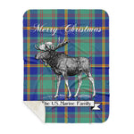 Scotstee Shop Plaid Tartan Blanket With Moose Clan US Marine Plaid Blanket, plaid blanket australia,plaid blanket canada,plaid christmas blanket,plaid fleece sherpa blanket,plaid sherpa blanket canada,plaid sherpa blanket lipstick,plaid sherpa blanket pink,plaid sherpa blanket queen