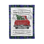 Tartan Blanket Vintage Red Truck with Christmas Tree Family Scottish Clan Robertson Hunting Ancient plaid blanket, red plaid blanket, buffalo plaid blanket, green plaid blanket, plaid fleece blanket, blue plaid blanket, red tartan blanket, tartan plaid blanket, black and white plaid blanket, , christmas plaid blanket, orange plaid blanket, tartan plaid throw blanket, pink plaid blanket, brown plaid blanket, buffalo check blanket