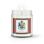 Soy Wax Candle - Buffalo Plaid Candle Cumming Family Crest Tartan Plaid Soy Wax Candle, oil candle, candle handmade, wax candle, soy wax, nature wax, natural soy wax, natural soy candles, natural candle