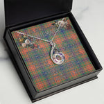 To My Beautiful Soulmate Necklace In Your Eyes I Have Found My Home Clan Wilson Tartan Rising Phoenix Necklace
