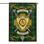 House Flag - Beveridge Irish Shield Celtic Cross Tartan Garden Flag St Patrick's Day Garden Flag