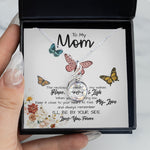Rising Phoenix Necklace - To My Mom Necklace, I'll Be By Your Side, To My Mom Gift Neckalce