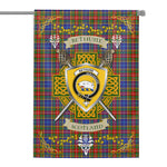 House Flag - Bethune Irish Shield Celtic Cross Tartan Garden Flag St Patrick's Day Garden Flag