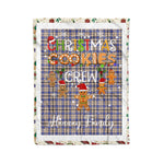 Personalized Gift Tartan Plaid Blanket Clan Hannay Grey With Christmas Cookie Baking Crew Christmas Gift Blanket, Plaid Blanket, Christmas Fleece Blanket, Christmas Blanket, Tartan Blanket, Scottish Blanket, Scotland Blanket, Family Name Blanket, Custom Blanket, Personalized Blanket