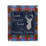 Scotstee Shop Tartan Plaid Christmas Fleece Blankets Clan Skirving Plaid Blanket