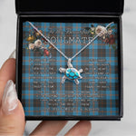 Sea Turtle Necklace To My Beautiful Soulmate Necklace In Your Eyes I Have Found My Home Clan Angus Ancient Tartan Blue Turtle Necklace, Valentine Necklace Gift for Girlfriend Clan Mitchell Ancient Tartan Sunflower Pendant Necklace, Scottish Tartan Jewelry, valentine necklace, necklace girlfriend, necklace for wife, cute necklaces for girlfriend, jewelry for girlfriend, to my soulmate necklace, to my future wife necklace