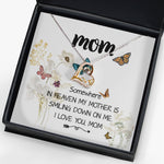 Love Dancing Necklace - Mom Necklace Gift -Love You Always And Forever - Mother's Day Gift