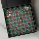 To My Beautiful Soulmate Necklace In Your Eyes I Have Found My Home Clan Brodie Tartan Crown Pendant Necklace