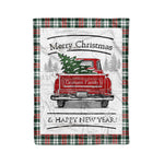 Tartan Blanket Vintage Red Truck with Christmas Tree Family Scottish Clan Graham plaid blanket, red plaid blanket, buffalo plaid blanket, green plaid blanket, plaid fleece blanket, blue plaid blanket, red tartan blanket, tartan plaid blanket, black and white plaid blanket, , christmas plaid blanket, orange plaid blanket, tartan plaid throw blanket, pink plaid blanket, brown plaid blanket, buffalo check blanket