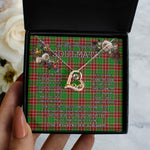 To My Beautiful Soulmate Necklace In Your Eyes I Have Found My Home Clan Baxter Modern Tartan Forever Love Necklace