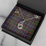 To My Beautiful Soulmate Necklace In Your Eyes I Have Found My Home Clan Glas Tartan Rising Phoenix Necklace