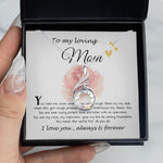 Rising Phoenix Necklace - Mom Necklace Gift, To My Loving Mom Neckalce, You Held Me When Times were Tough, You are My Rock