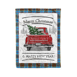 Tartan Blanket Vintage Red Truck with Christmas Tree Family Scottish Clan Anderson plaid blanket, red plaid blanket, buffalo plaid blanket, green plaid blanket, plaid fleece blanket, blue plaid blanket, red tartan blanket, tartan plaid blanket, black and white plaid blanket, , christmas plaid blanket, orange plaid blanket, tartan plaid throw blanket, pink plaid blanket, brown plaid blanket, buffalo check blanket