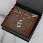 To My Beautiful Soulmate Necklace In Your Eyes I Have Found My Home Clan Moncrieffe Tartan Rising Phoenix Necklace