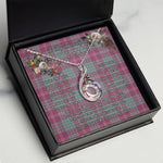 To My Beautiful Soulmate Necklace In Your Eyes I Have Found My Home Clan Crawford Ancient Tartan Rising Phoenix Necklace