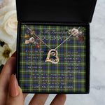To My Beautiful Soulmate Necklace In Your Eyes I Have Found My Home Clan Ferguson Modern Tartan Forever Love Necklace