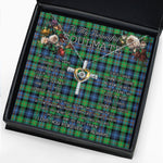 To My Beautiful Soulmate Necklace In Your Eyes I Have Found My Home Clan Murray of Atholl Ancient Tartan Cross Dancing Necklace
