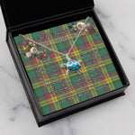 Sea Turtle Necklace To My Beautiful Soulmate Necklace In Your Eyes I Have Found My Home Clan MacMillan Ancient Tartan Blue Turtle Necklace