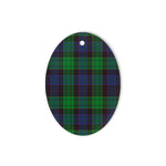 Stewart Old Modern Tartan Oval Ornaments, Christmas Tree Ornament, Plaid Christmas Ornaments, Ceramic Oval Christmas Tree Decoration, Tartan Oval Ornaments, Christmas Tree Ornament, Plaid Christmas Ornaments, Ceramic Oval Christmas Tree Decoration