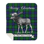 Scotstee Shop Plaid Tartan Blanket With Moose Clan MacCallum Modern Plaid Blanket, plaid blanket australia,plaid blanket canada,plaid christmas blanket,plaid fleece sherpa blanket,plaid sherpa blanket canada,plaid sherpa blanket lipstick,plaid sherpa blanket pink,plaid sherpa blanket queen