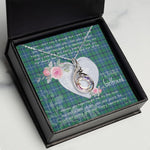 Rising Phoenix Necklace - Valentine Necklace Clan Douglas Ancient Tartan Gift for Girlfriend, Gift for My Wife Rising Phoenix Necklace