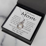 Rising Phoenix Necklace - Mom Necklace - To Mom Necklace, Gift for Mom from Son