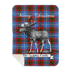 Scotstee Shop Plaid Tartan Blanket With Moose Clan Spalding Plaid Blanket, plaid blanket australia,plaid blanket canada,plaid christmas blanket,plaid fleece sherpa blanket,plaid sherpa blanket canada,plaid sherpa blanket lipstick,plaid sherpa blanket pink,plaid sherpa blanket queen