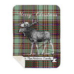 Scotstee Shop Plaid Tartan Blanket With Moose Clan MacAndrew Plaid Blanket, plaid blanket australia,plaid blanket canada,plaid christmas blanket,plaid fleece sherpa blanket,plaid sherpa blanket canada,plaid sherpa blanket lipstick,plaid sherpa blanket pink,plaid sherpa blanket queen