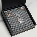 To My Beautiful Soulmate Necklace In Your Eyes I Have Found My Home Clan Gladstone Tartan Rising Phoenix Necklace