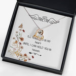Love Dancing Necklace - Mom Necklace - I'll Hold You In My Heart Mother's Day Gift