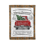 Tartan Blanket Vintage Red Truck with Christmas Tree Family Scottish Clan Jardine plaid blanket, red plaid blanket, buffalo plaid blanket, green plaid blanket, plaid fleece blanket, blue plaid blanket, red tartan blanket, tartan plaid blanket, black and white plaid blanket, , christmas plaid blanket, orange plaid blanket, tartan plaid throw blanket, pink plaid blanket, brown plaid blanket, buffalo check blanket