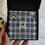 To My Beautiful Soulmate Necklace In Your Eyes I Have Found My Home Clan Gordon Dress Modern Tartan Forever Love Necklace