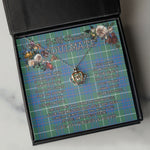 To My Beautiful Soulmate Necklace In Your Eyes I Have Found My Home Clan MacIntyre Hunting Ancient Tartan Crown Pendant Necklace