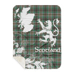 Sherpa Blanket - Tartan Blanket Thistle and Lion Scottish Clan Craig Plaid Blanket, plaid sherpa blanket queen,purple sherpa blanket,queen sherpa blanket,queen size sherpa blanket,red sherpa blanket,scottish tartan blankets,sherpa blanket,sherpa christmas blanket