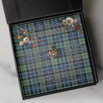 To My Beautiful Soulmate Necklace In Your Eyes I Have Found My Home Clan MacKinlay Ancient Tartan Crown Pendant Necklace
