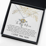 Cross Dancing Necklace - Mom Necklace Mother's Day Gift, To My Mom Necklace, Gift For Mom,  Mother's Day Necklace