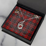To My Beautiful Soulmate Necklace In Your Eyes I Have Found My Home Clan Ettrick Tartan Rising Phoenix Necklace