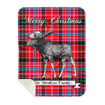 Scotstee Shop Plaid Tartan Blanket With Moose Clan Straiton Plaid Blanket, plaid blanket australia,plaid blanket canada,plaid christmas blanket,plaid fleece sherpa blanket,plaid sherpa blanket canada,plaid sherpa blanket lipstick,plaid sherpa blanket pink,plaid sherpa blanket queen