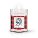 Soy Wax Candle - Buffalo Plaid Candle Clan Badge Cunningham Modern Tartan Plaid Soy Wax Candle, oil candle, candle handmade, wax candle, soy wax, nature wax, natural soy wax, natural soy candles, natural candle