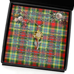 To My Beautiful Soulmate Sunflower Necklace In Your Eyes I Have Found My Home Clan Dundee Tartan Jewelry For Girlfriend, Tartan Sunflower Pendant Necklace, Scottish Tartan Jewelry, valentine necklace, necklace girlfriend, necklace for wife, cute necklaces for girlfriend, jewelry for girlfriend, to my soulmate necklace, to my future wife necklace