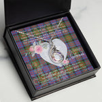 Rising Phoenix Necklace - Valentine Necklace Clan Carnegie Ancient Tartan Gift for Girlfriend, Gift for My Wife Rising Phoenix Necklace