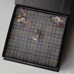 To My Beautiful Soulmate Necklace In Your Eyes I Have Found My Home Clan Taylor Weathered Tartan Crown Pendant Necklace