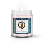 Soy Wax Candle - Buffalo Plaid Candle Clan Crest Badge Baird Ancient Tartan Plaid Soy Wax Candle, oil candle, candle handmade, wax candle, soy wax, nature wax, natural soy wax, natural soy candles, natural candle